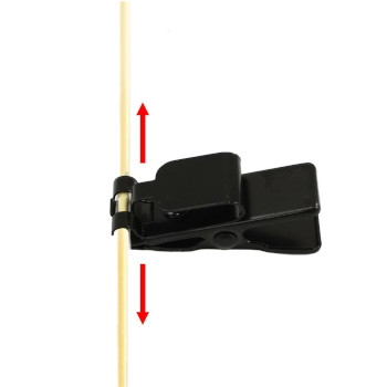 Pinza de sujección con corredera de los pinganillos de la serie MA de Telecom